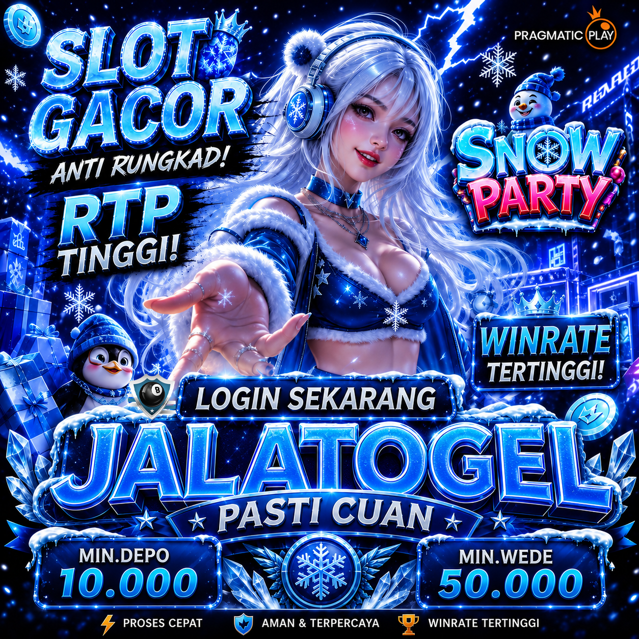 Promo JALATOGEL Snow Party